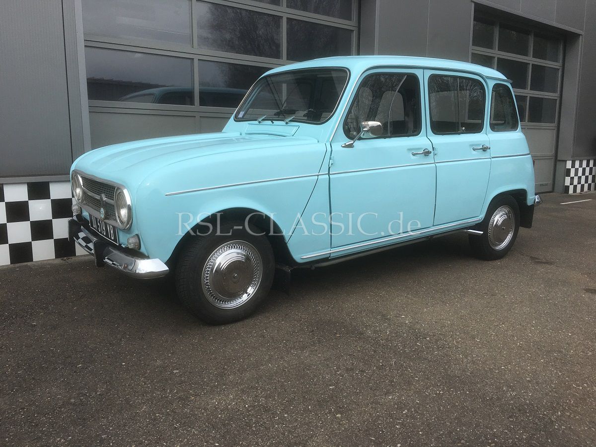 Renault R4 mit Alubrille